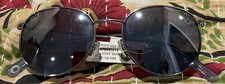 New Nautica NLS6006-080 Light Gun Frame Grey Mirror Lens Sunglasses 51-18-145