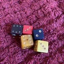 5 Dice Circa 1950