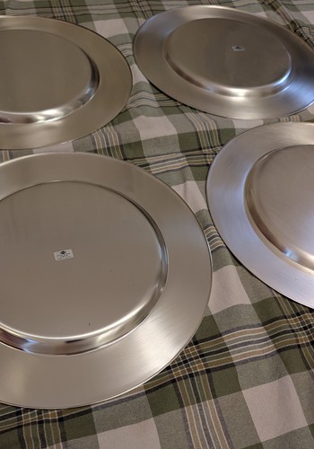 HOGRI 4 Platzteller versilbert - Bild 8 von 13
