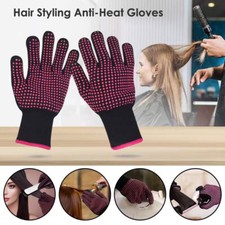Hair Styling Anti-Heat 2 PC Glove Double-Sided Hairdressing Heat Resistant Tool