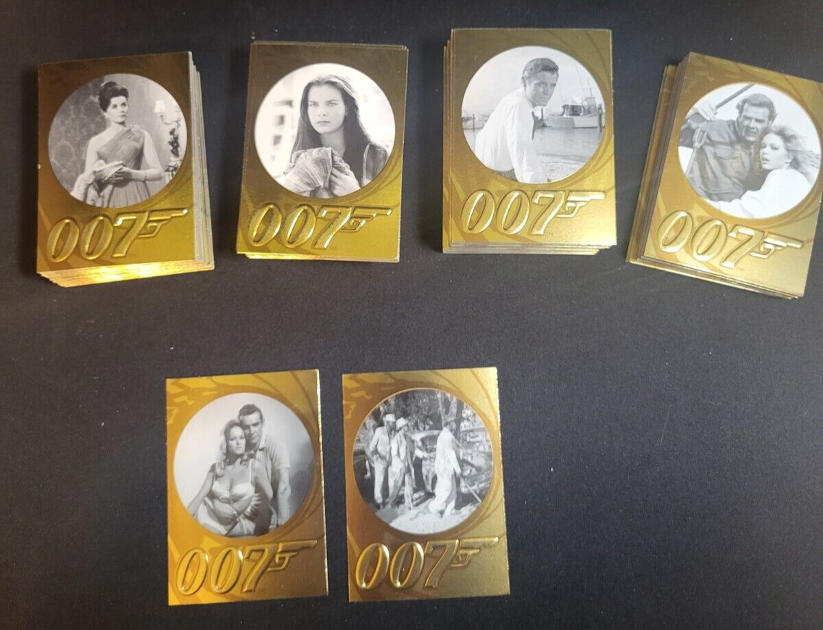 James Bond Gold Collector Cards James Bond 007 – Goldfinger (1986)