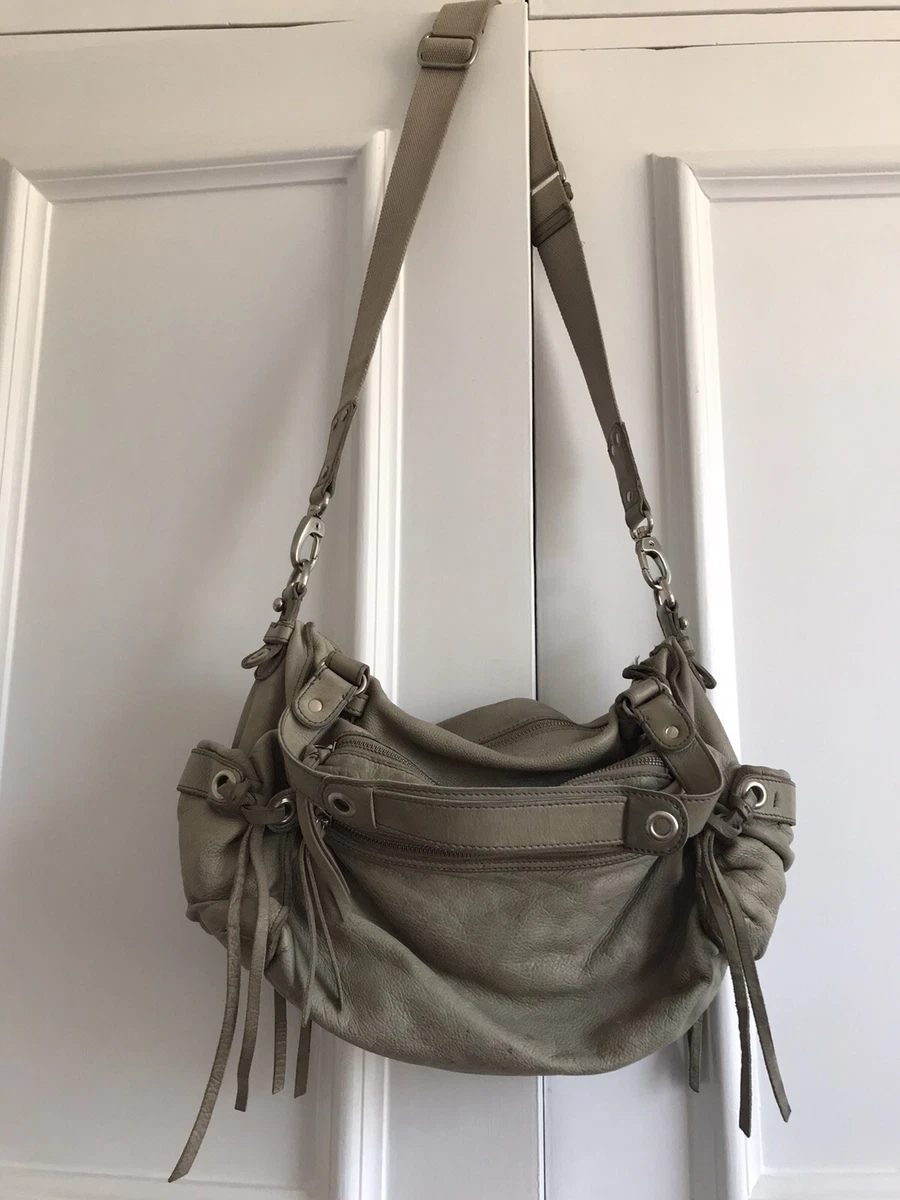 Sac main cuir gris Vanessa Bruno Athe