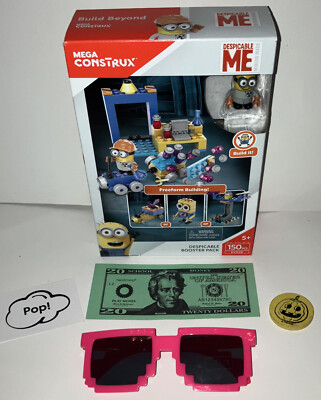 Mega Construx Despicable Me Minions Freeform Building Set Toy 150 Pieces NIB.