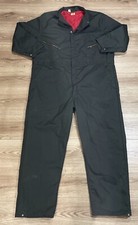 Big Ben By Wrangler Men 2XL 50/52 Regular Coveralls Green Quilted Insulated