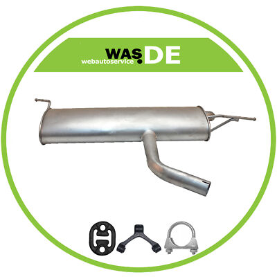Endschalldämpfer VW GOLF V, GOLF PLUS 1.4 16V, 1.4 FSI Schrägheck Auspuff