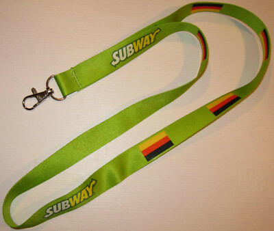 SUBWAY Deutschland Schlüsselband Lanyard NEU (A14)
