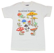 Super Mario Brothers Adult New T-Shirt - Mushroom Kingdom Toads Everywhere