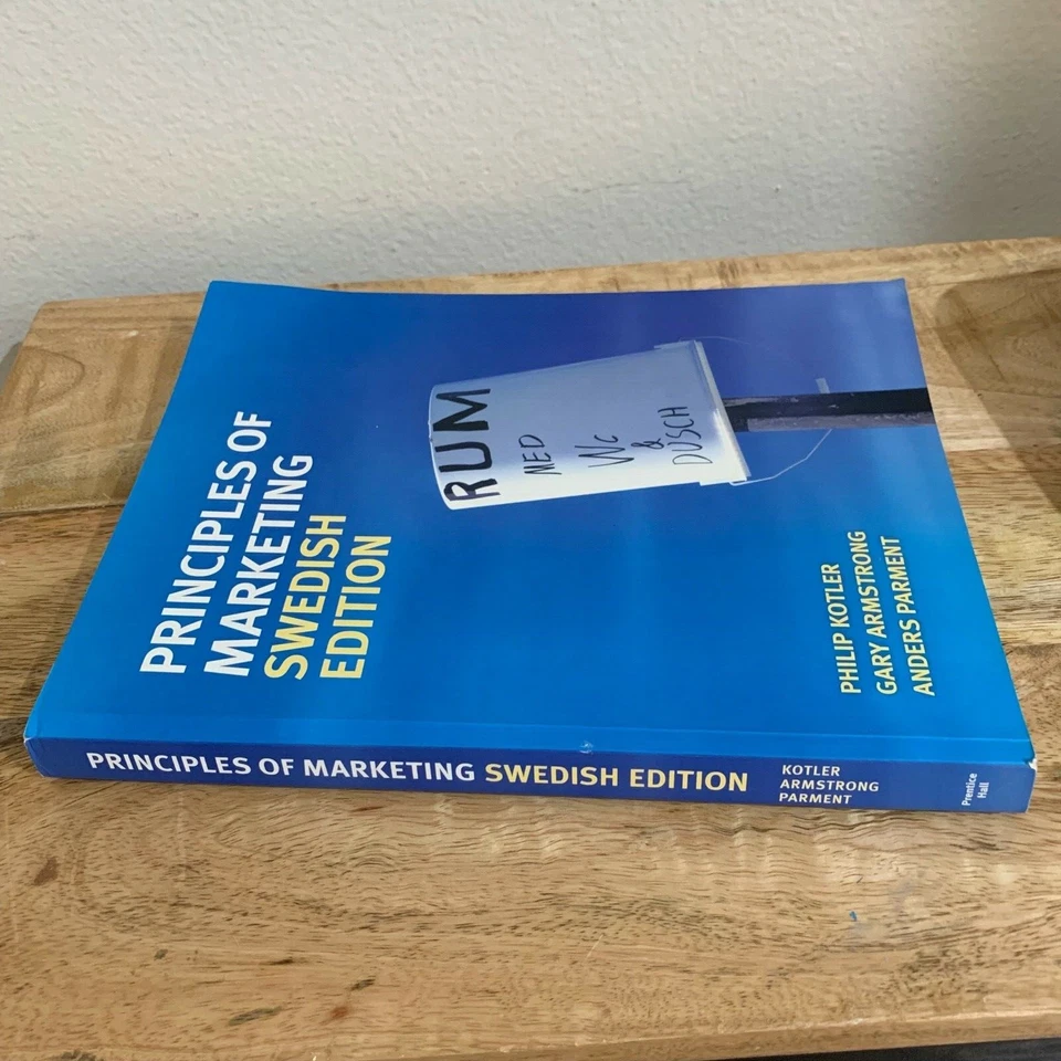 RARE Principles of Marketing Swedish Edition by Dr Anders Parment 2011-09-07 ENG - Image 3 of 4