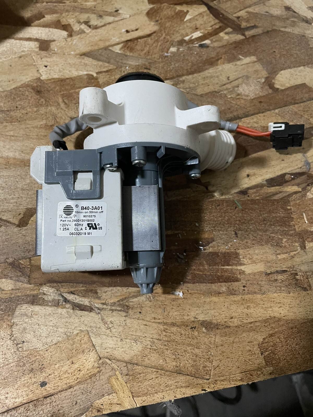 GE Washer Drain Pump Motor B403A01 eBay