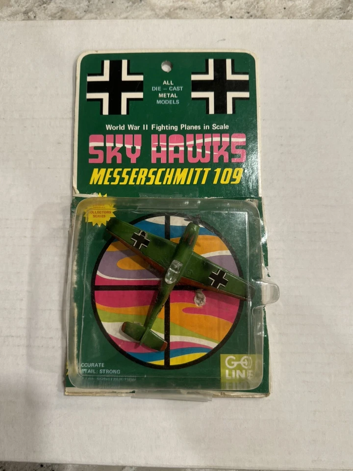 Mandarin WWII Diecast German Messerschmitt ME109 fighter Plane B-16 /H. K. /Bx18 - Image 2 of 4