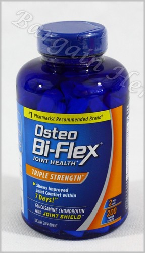 Free Worldwide Shipping Osteo Bi-Flex Triple Strength 200 Caplets Joint Health