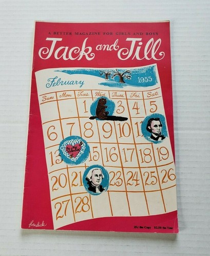 Jack and Jill Children's Magazine Lot Of 9 Different Vintage Issues 1951-1955 - Picture 10 of 10