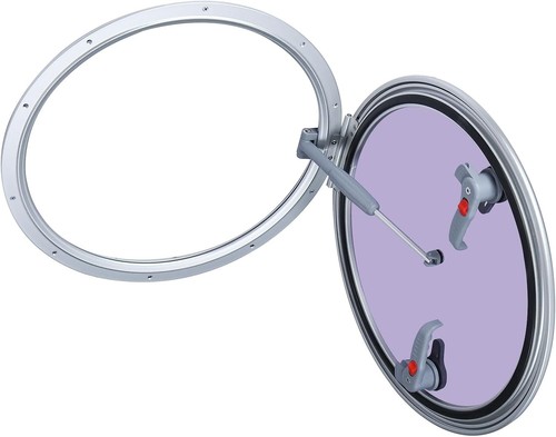 21.4" Opening Portlight Porthole Round Replacement Window Port Hole Boat Yacht - Bild 2 von 9