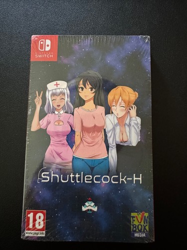 Shuttlecock-H (Nintendo Switch, 2023) Art Cards Brand New Factory Sealed