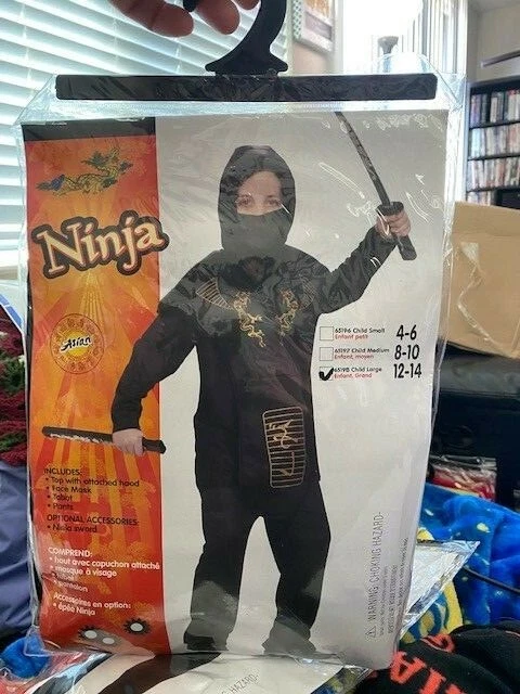 Disfraz Ninja Negro Niño Foro Novedades ¡¡Nuevo!!! Foto 4 de 4