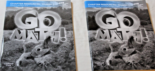 HMH Go Math Grade K Teachers Chapter Resources Chapters 1-12 Set New - Picture 3 of 10