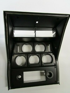 New 1978-82 C3 Corvette Center Gauge Bezel with Clock Opening & Radio Surround New 1978-82 C3 Corvette Center Gauge Bezel with Clock Opening & Radio Surround