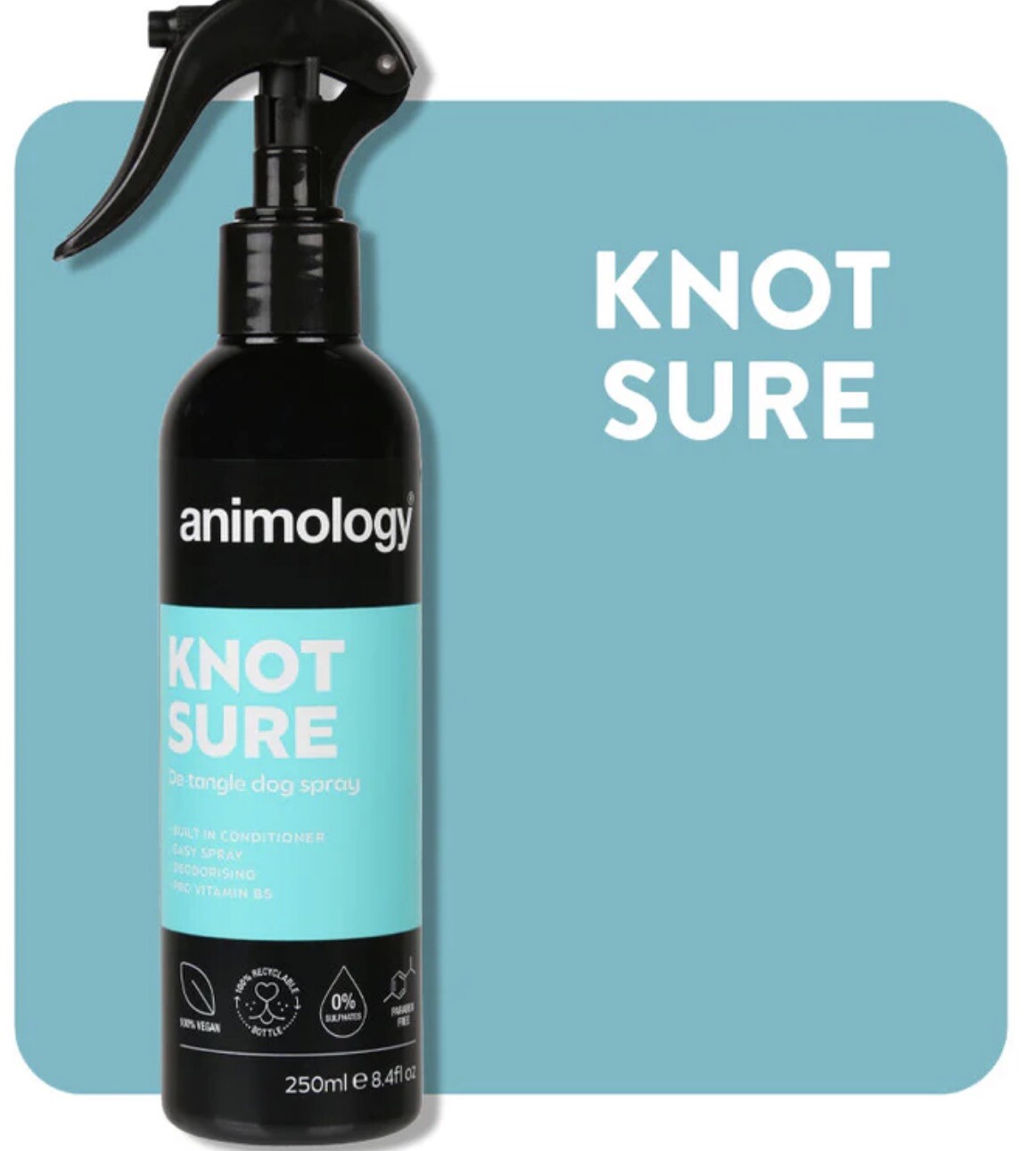 Animology Knot Sure Detangle Spray - 250ml