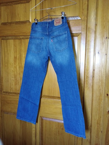 14 in boys size (or girls) Levis 527 Jeans Bootcut 27 x 27 All Cotton See Pics - Picture 16 of 24