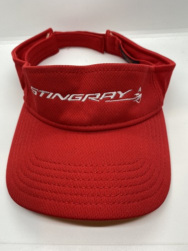 stingray red visor hat Corvette | eBay