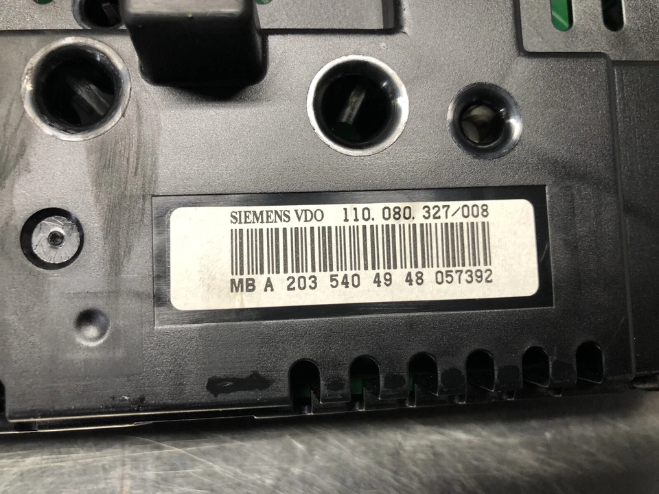 2007 Mercedes Benz C230 C280 C350 Instrument Speedometer Gauge Cluster - Image 4 of 4