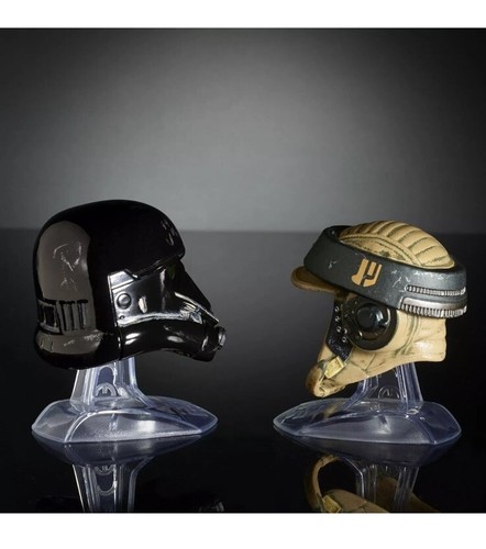 Star Wars 2 Titanium Helmets Imperial Death Trooper & Rebel Commando - Picture 3 of 6