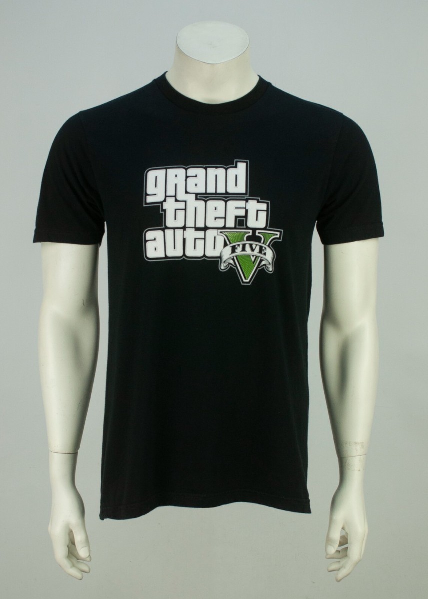 Grand Theft Auto GTA Official Rockstar Games Promo T-Shirt Size M Made in  USA
