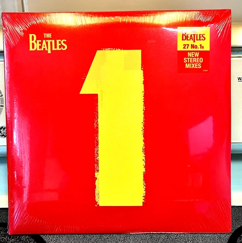 THE BEATLES NUMBER ONE 2LP VINYL W/HYPE/GATEFOLD COVER FACTORY SEALED NEW 2015