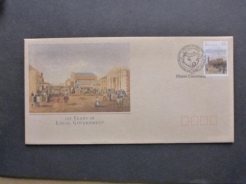 AUSTRALIA 1990 150th LOCAL GOVERNMENT FIRST DAY COVER- PERTH KOALA