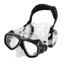 IST ProEar Dive Mask with Ear Covers, Scuba Diving Pressure Equalization Gear