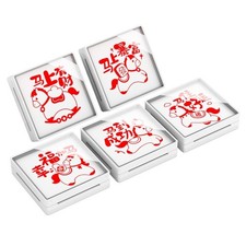 Year Of Horse Themed Stamp For Card Making Scrapbooking Journal Decoration