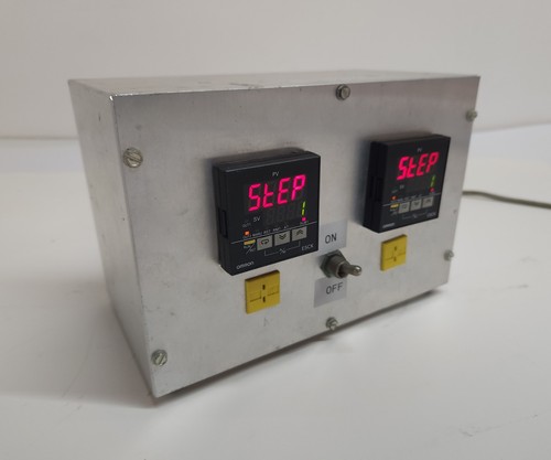 Omron E5CK-TAA1-500 Dual Digital Temperature Process Custom Controller Box PNP - Afbeelding 2 van 11