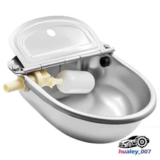 Qty2 Automatic Dispenser Drink Water For Dog Horse Cow Pig Water Trough Bowl