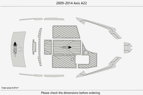 2009-2014 Axis A22 B Marine teak deck EVA Foam Boat flooring - 第 3/13 張圖片