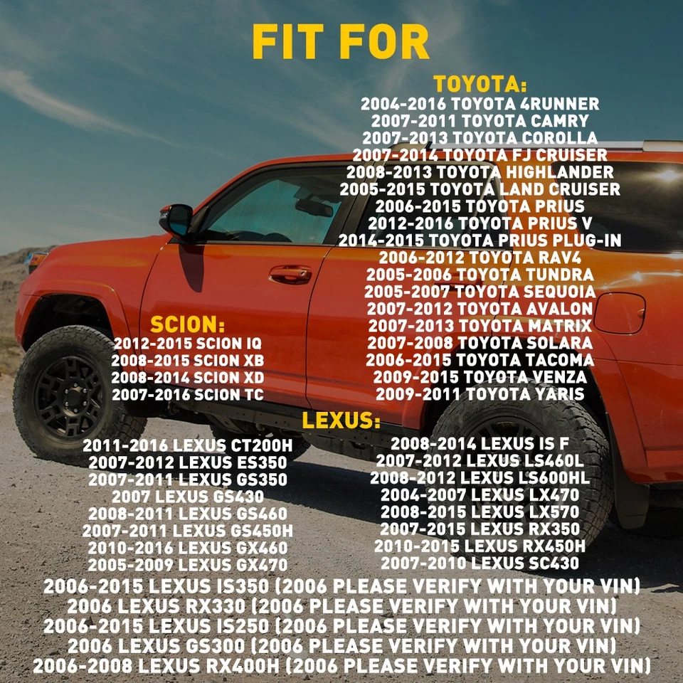 4/8x датчик давления в шинах TPMS подлинный подходит для TOYOTA SCION LEXUS PMV-107J 42607-330 - Изображение 3 из 4