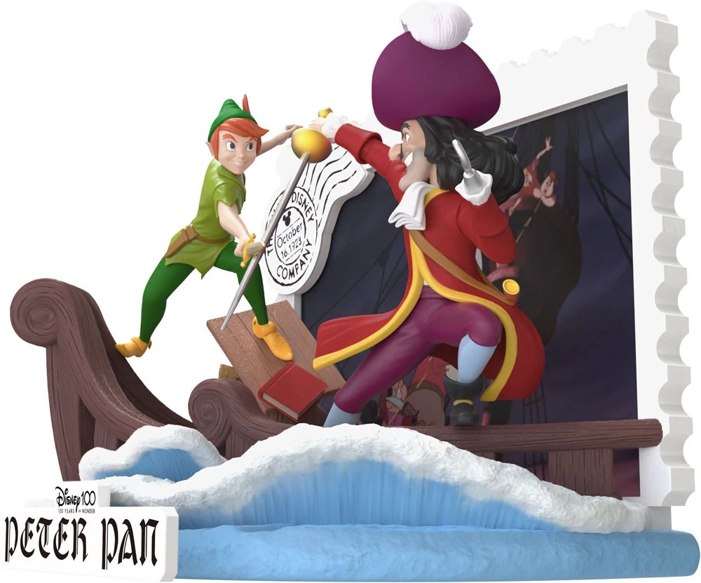 Disney 100th Anniversary D-Stage PVC Diorama Peter Pan 12 Cm Beast Kingdom Toys