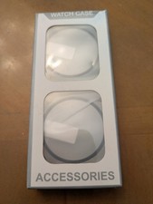 Glass Case for Google Pixel Watch 3 41/45mm Full All-Around PC Protective of 2