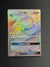 2017 Alolan Muk GX 157/147 Holo Rainbow Rare Burning Shadows Pokemon on eBay