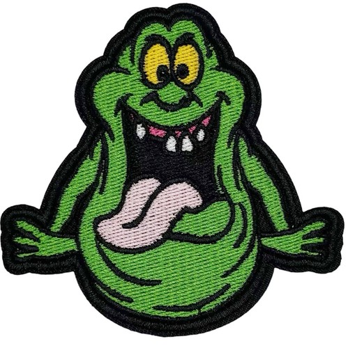Ghostbusters Slimer Patch Aufnäher Bügelbild Flicken Applikation Ecto-1 Venkman