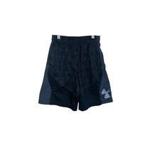Under Armour Basketball Shorts Youth Medium Black Gray Geometric