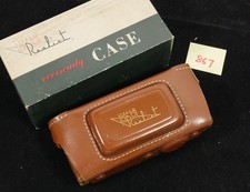 Stereo realist camera CASE heavy duty w/green felt MINT plus box