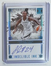 2025 Impeccable WNBA Jewell Loyd Indelible Ink Signatures Platinum Auto 1/1