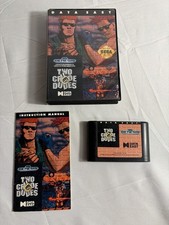 Two Crude Dudes Sega Genesis 1992 CIB With Manual Tested