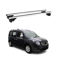 DachträGer GrundtäGer FüR Mercedes Citan W415 2012-2021 75Kg Alu Silber 2 Tlg