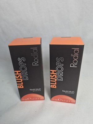 2- Rodial Blush Drops Liquid Blush Apricot Sorbet Nourishing 0.5 fl oz/ 15ml NEW