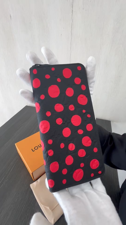 Louis Vuitton Long Wallet Zippy Wallet Vertical M81904 Yayoi
