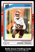 2024 Donruss Jamari Thrash #376 Cleveland Browns Rookie NFL Football