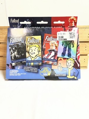 Fallout Collector's Trading Cards Dynamite Series 1 Sealed 3 Packs + Bonus Foil
