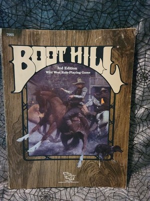 Boot Hill Wild West Role Playing Game Sourcebook 3rd Edition RPG 7005 TSR 1990
