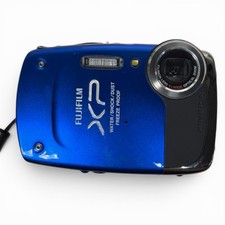 Fujifilm FinePix XP20 14.2MP BLUE Digital Camera Waterproof FOR PARTS OR REPAIR